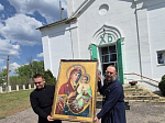 Чудотворная икона Божией Матери «Оршанская» посетила Верхнемамонский район