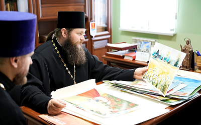 В Россоши проведен епархиальный этап XXII Международного конкурса детского творчества «Красота Божьего мира: народы единой России»