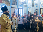 Правящий Архиерей возглавил торжественное богослужение в Тихоновском соборном храме города Острогожска и освятил новонаписанные фрески