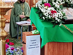 В храмах Павловского благочиния совершались праздничные богослужения в день Святой Троицы.