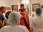 В молитвенной комнате Острогожской районной больницы совершен благодарственный молебен