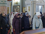 В Неделю о блудном сыне епископ Дионисий совершил Божественную литургию в Свято-Ильинском кафедральном соборе города Россошь