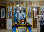 Епископ Дионисий совершил Литургию в храме в честь иконы Божией Матери «Спорительница хлебов» с. Галиевка Богучарского района