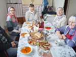 В Свято‑Митрофановском храме села Верхний Мамон поздравили прихожан с Днем пожилого человека