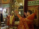 В праздник Светлого Христова Воскресения глава Россошанской епархии возглавил торжественное богослужение в Свято-Ильинском кафедральном соборе г. Россоши