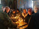 В Александро-Невском храме города Россошь было совершено соборное богослужение и панихида