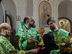 Преосвященнейший Дионисий в день памяти преподобного Серафима Саровского возглавил Божественную литургию в Костомаровском Спасском монастыре