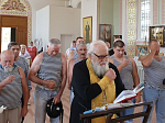  В день Военно-морского флота России в храме Святого-Духа собрались моряки