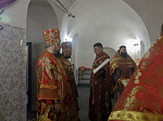Епископ Борисоглебский и Бутурлиновский Сергий совместно с епископом Россошанским и Острогожским Дионисием совершили Литургию в Костомаровском Спасском женском монастыре