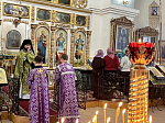 Праздник Входа Господня во Иерусалим в храме святого мученика Иоанна Воина города Богучара