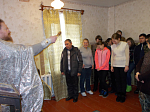 Встреча с воспитанниками Новоосиновской школы
