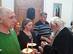 В храме Святого-Духа села Петренково встретили праздник Похвала Пресвятой Богородицы и совершили таинство соборования