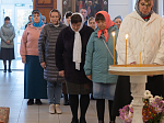 В преддверии престольного праздника Архипастырь совершил всенощное бдение в Покровском храме с. Шапошниковка Ольховатского района
