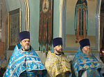 Архипастырь возглавил торжественное Богослужение в храме Покрова Пресвятой Богородицы города Павловска