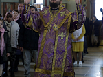 В праздник сорока Севастийских мучеников епископ Дионисий совершил Литургию в Свято-Ильинском кафедральном соборе г. Россоши