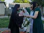 В праздник Преображения Господня Правящий Архиерей совершил Божественную литургию в храме Преображения Господня города Острогожска