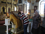 Участники Ильинского казачьего крестного хода с чтимой иконой Божией Матери «Спорительница хлебов» посетили Острогожское благочиние