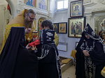 В Неделю 3-ю по Пятидесятнице Правящий Архиерей совершил Божественную литургию в Спасском Костомаровском женском монастыре