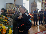 В день памяти сщмч. Евгения Попова епископ Дионисий совершил Божественную литургию в Преображенском храме села Заболотовка в месте служения святого