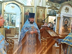 В Преображенском храме города Острогожска совершено соборное богослужение духовенства благочиния