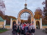 Паломники из Верхнемамонского района совершили поездку в Свято-Серафимо-Саровский мужской монастырь села Новомакарово