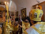 Глава Россошанской епархии 28 июля, в день памяти святого равноапостольного князя Владимира, посетил Белогорский Воскресенский монастырь
