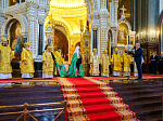 Епископ Россошанский и Острогожский Дионисий сослужил Предстоятелю Русской Православной Церкви в Храме Христа Спасителя в Москве