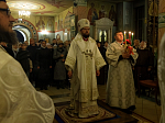 В праздник Светлого Христова Воскресения глава Россошанской епархии возглавил торжественное богослужение в Свято-Ильинском кафедральном соборе г. Россоши
