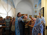 Дивногорская (Сицилийская) икона Божией Матери посетила Свято-Тихоновский соборный храм г. Острогожска