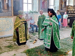 В храме святого мученика Иоанна воина встретили праздник Святой Троицы