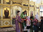 Вербное воскресение в Тихоновском соборном храме Острогожска