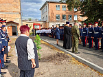 Руководитель епархиального отдела по взаимодействию с казачеством принял участие в чествовании погибшего сотрудника кадетского корпуса в Острогожске