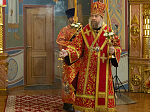 Соборное пасхальное богослужение Архипастырей и клириков епархий Воронежской митрополии совершено в Покровском соборе г. Воронежа
