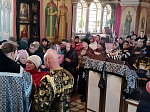 Литургия Преждеосвященных Даров, молебен Феодору Тирону и освящение колива в Михайло-Архангельском храме