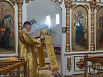Правящий Архиерей совершил Литургию в Георгиевском храме села Терновое Острогожского района