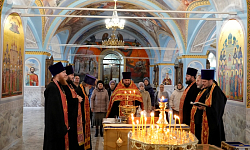 В Калаче соборно помолились о здравии Святейшего Патриарха Московского и всея Руси Кирилла
