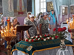 Праздничная литургия и молебен на начало учебного года в Спасском храме с.Ближняя Полубянка