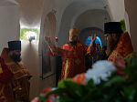 Преосвященнейший Сергий, епископ Борисоглебский и Бутурлиновский совершил Божественную литургию в Костомаровском Спасском женском монастыре