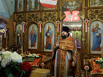 В понедельник Светлой седмицы епископ Дионисий совершил Литургию в храме Покрова Пресвятой Богородицы города Павловска
