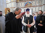 Паломники Россошанской епархии посетили Владимирский собор — усыпальницу адмиралов
