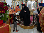 Епископ Дионисий совершил Божественную литургию в храме святого мученика Иоанна Воина г. Богучар