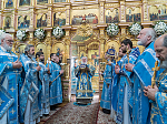 Епископ Россошанский и Острогожский Андрей сослужил митрополиту Воронежскому и Лискинскому Сергию в день престольного праздника в Покровском соборе г. Воронежа