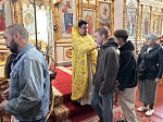В воскресной школе при храме Вознесения Господня города Калач состоялось тематическое мероприятие «Кухня доброты», приуроченное ко Дню отца