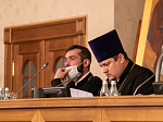 Митрополит Воронежский и Лискинский Сергий, Глава Воронежской митрополии, временно управляющий Россошанский епархией, возглавил работу ежегодного Епархиального собрания духовенства, монашествующих и мирян Россошанской епархии