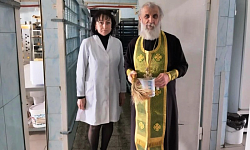 В Калачеевском районе освятили здание кондитерской пекарни «Сладкоежка»