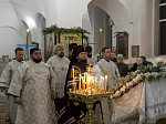 В праздник Крещения Господня Преосвященнейший Дионисий, епископ Россошанский и Острогожский, совершил Литургию в храме иконы Божией Матери «Казанская» города Павловска