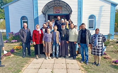 Торжества в честь престольного праздника в храме Покрова Пресвятой Богородицы села Лозовое