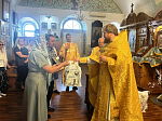 В храме Покрова Пресвятой Богородицы города Павловска поздравили семейные пары по случаю Дня семьи, любви и верности