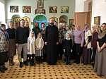 В Воскресной школе для взрослых Белогорского монастыря состоялся праздничный Рождественский концерт