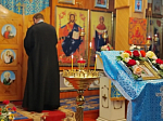 В храме Покрова Пресвятой Богородицы села Лозовое состоялось праздничное всенощное бдение